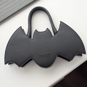 Killstar Selena Shade Black Bat-Shaped Handbag